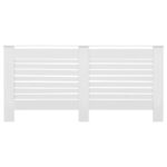 vidaXL Kryty na radiátor 2 ks biele 172x19x81,5 cm MDF – Obrázok 4