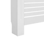vidaXL Kryty na radiátor 2 ks biele 172x19x81,5 cm MDF – Obrázok 7