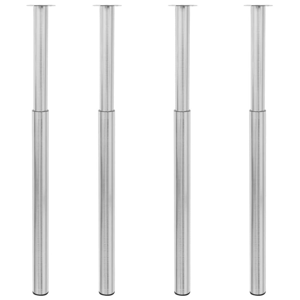 VXL8719883873251_a_en_hd_1.jpg vidaXL Teleskopické stolové nohy 4 ks nerezová oceľ 710 mm-1100 mm – Obrázok 1