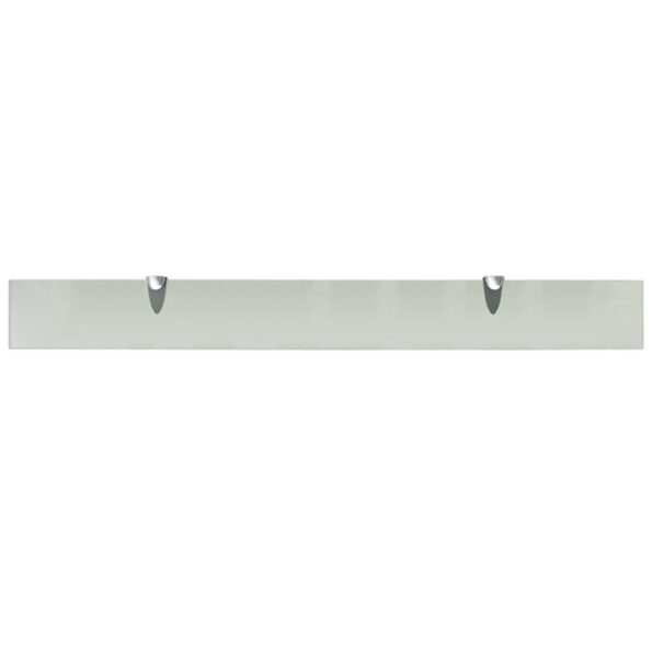 vidaXL Nástenná polička 2 ks sklo 90x10 cm 8 mm – Obrázok 4