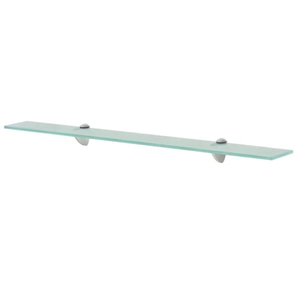 vidaXL Nástenná polička 2 ks sklo 80x20 cm 8 mm – Obrázok 2