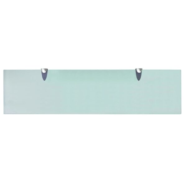 vidaXL Nástenná polička 2 ks sklo 80x20 cm 8 mm – Obrázok 4