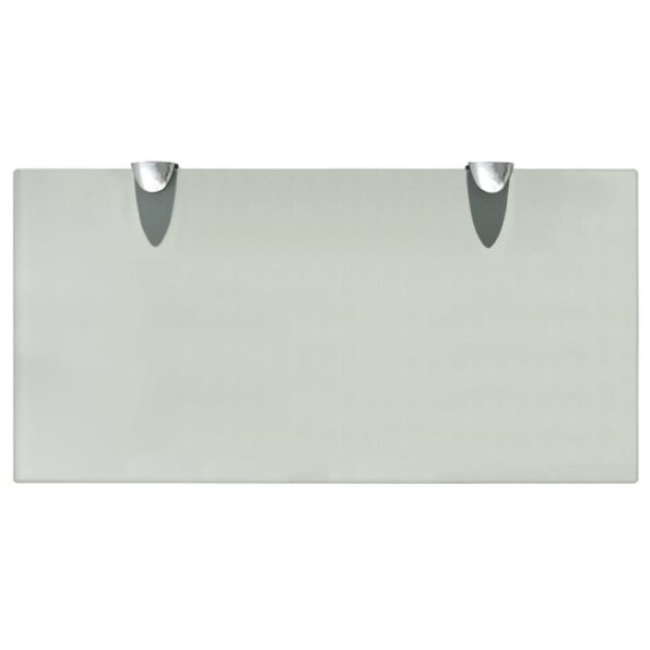 vidaXL Nástenná polička 2 ks sklo 40x20 cm 8 mm – Obrázok 4