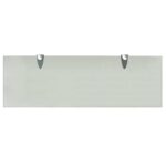vidaXL Nástenná polička 2 ks sklo 60x20 cm 8 mm – Obrázok 4
