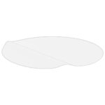 vidaXL Chránič na stôl priehľadný Ø 110 cm 1,6 mm PVC – Obrázok 4