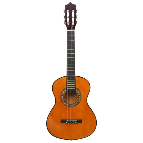 vidaXL Klasická gitara pre začiatočníkov a deti 1/2 34" lipové drevo – Obrázok 2