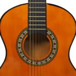 vidaXL Klasická gitara pre začiatočníkov a deti 1/2 34" lipové drevo – Obrázok 5