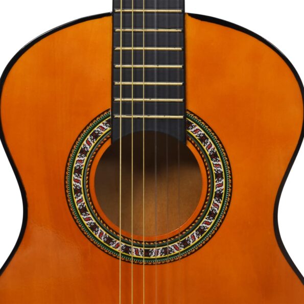 vidaXL Klasická gitara pre začiatočníkov a deti 1/2 34" lipové drevo – Obrázok 5