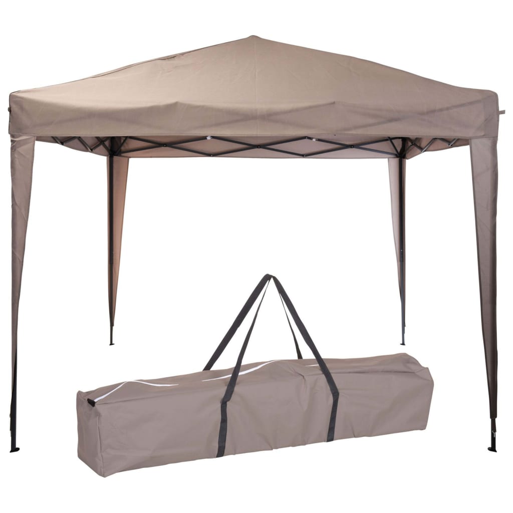 VXL8719987405907_a_en_hd_1.jpg ProGarden Párty stan Easy-Up 300x300x245 cm sivohnedý – Obrázok 1