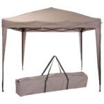 ProGarden Párty stan Easy-Up 300x300x245 cm sivohnedý – Obrázok 2