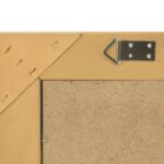 vidaXL Nástenné zrkadlo v barokovom štýle 60x40 cm zlaté – Obrázok 5