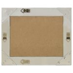 vidaXL Nástenné zrkadlo v barokovom štýle 60x40 cm strieborné – Obrázok 3