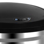 vidaXL Automatický odpadkový kôš so senzorom 40 l, nehrdzavejúca oceľ – Obrázok 7