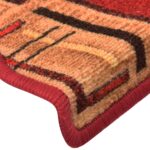 vidaXL Samolepiace nášľapy na schody 15 ks, červené 65x21x4 cm – Obrázok 6