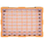 vidaXL Organizér so 64 zásuvkami 52x16x37,5 cm – Obrázok 4