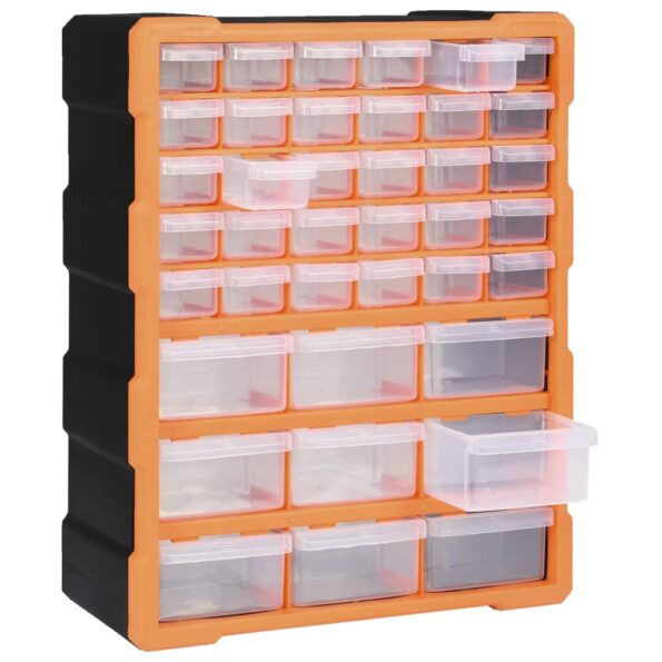 vidaXL Organizér s 39 zásuvkami 38x16x47 cm – Obrázok 7