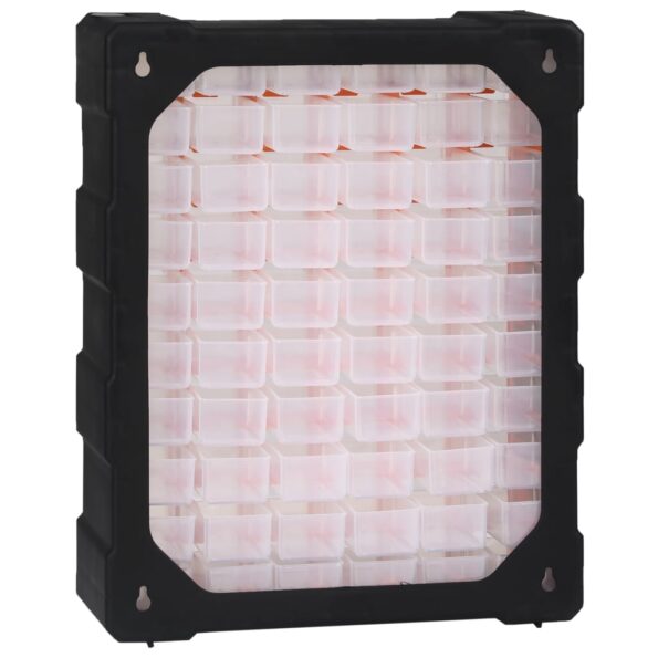 vidaXL Organizér so 60 zásuvkami 38x16x47,5 cm – Obrázok 6