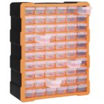 vidaXL Organizér so 60 zásuvkami 38x16x47,5 cm – Obrázok 7