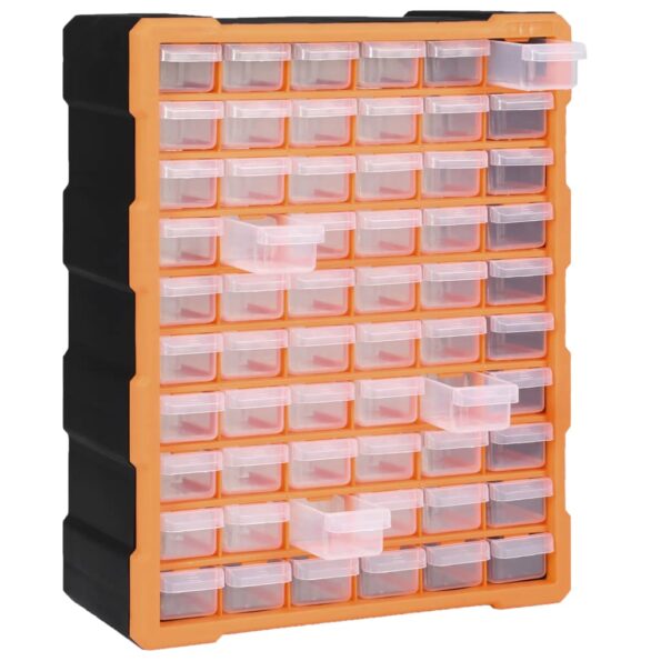 vidaXL Organizér so 60 zásuvkami 38x16x47,5 cm – Obrázok 7