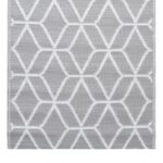 vidaXL Vonkajší koberec ARAKIL sivý 160x230 cm PP – Obrázok 5