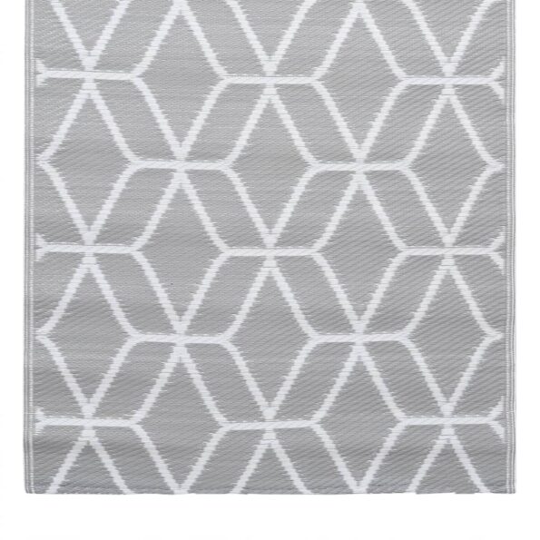 vidaXL Vonkajší koberec ARAKIL sivý 160x230 cm PP – Obrázok 5