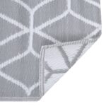 vidaXL Vonkajší koberec ARAKIL sivý 160x230 cm PP – Obrázok 6