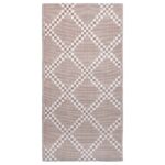 vidaXL Vonkajší koberec ARAKIL hnedý 160x230 cm PP – Obrázok 2