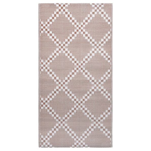 vidaXL Vonkajší koberec ARAKIL hnedý 160x230 cm PP – Obrázok 2