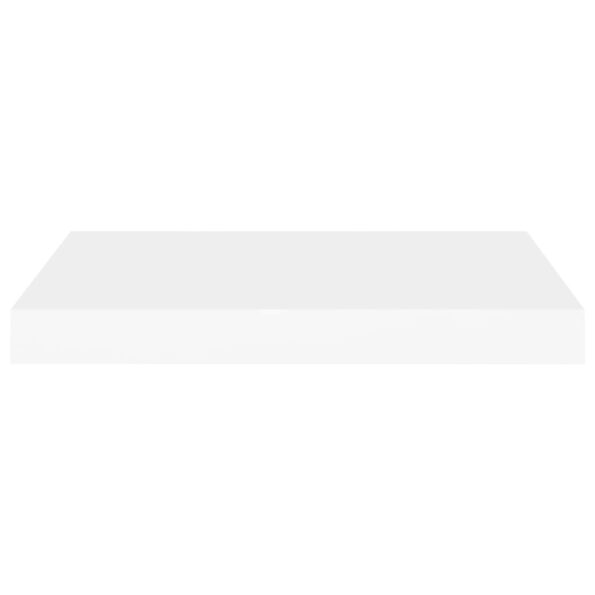 vidaXL Plávajúce nástenné police 2 ks, biele 50x23x3,8 cm, MDF – Obrázok 5