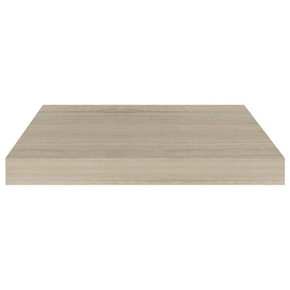 vidaXL Plávajúca nástenná polica, dubová 40x23x3,8 cm, MDF – Obrázok 4
