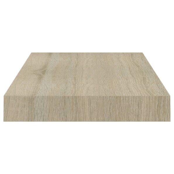 vidaXL Plávajúca nástenná polica, dubová 40x23x3,8 cm, MDF – Obrázok 5