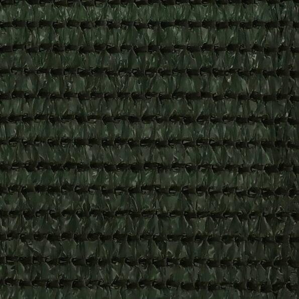 vidaXL Balkónová markíza tmavozelená 90x400 cm HDPE – Obrázok 2
