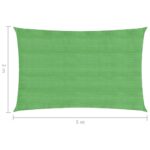 vidaXL Tieniaca plachta 160 g/m² bledozelená 2x5 m HDPE – Obrázok 6