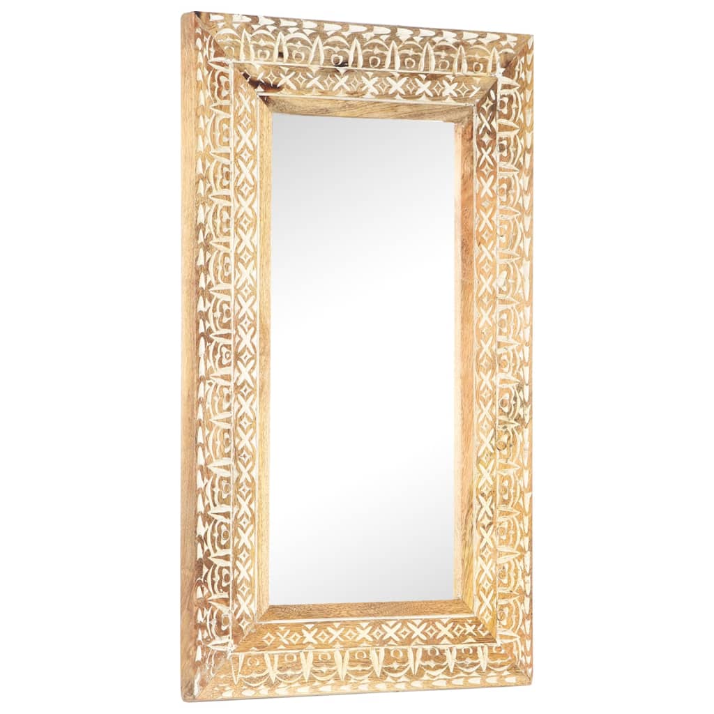 VXL8720286105375_a_en_hd_1.jpg vidaXL Ručne vyrezávané zrkadlo 80x50x2,6cm masívne mangovníkové drevo – Obrázok 1