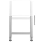 vidaXL Rámy na pracovné stoly 2 ks kovové 55x(69x95,5) cm sivé – Obrázok 5