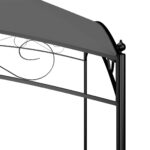 vidaXL Altánok 3x4x2,65 m antracitový 180 g/m² – Obrázok 4