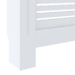 vidaXL Kryt na radiátor biely 205 cm MDF – Obrázok 7