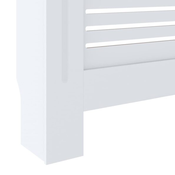 vidaXL Kryt na radiátor biely 205 cm MDF – Obrázok 7
