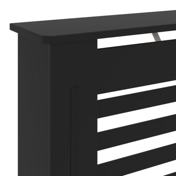 vidaXL Kryt na radiátor čierny 78 cm MDF – Obrázok 5