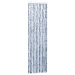 vidaXL Záves proti hmyzu, strieborný 90x200 cm, ženilka – Obrázok 4