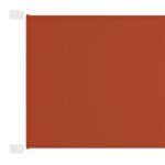 vidaXL Vertikálna markíza terakotová 140x800 cm oxfordská látka