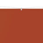 vidaXL Vertikálna markíza terakotová 140x800 cm oxfordská látka – Obrázok 2