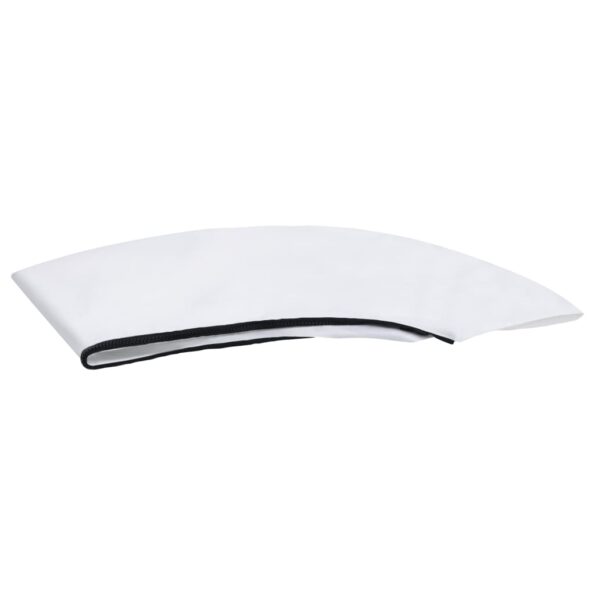 vidaXL Strieška Bimini s 2 oblúkmi biela 180x130x110 cm – Obrázok 8