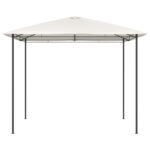 vidaXL Altánok 3x3x2,6 m krémový 160 g/m² – Obrázok 3