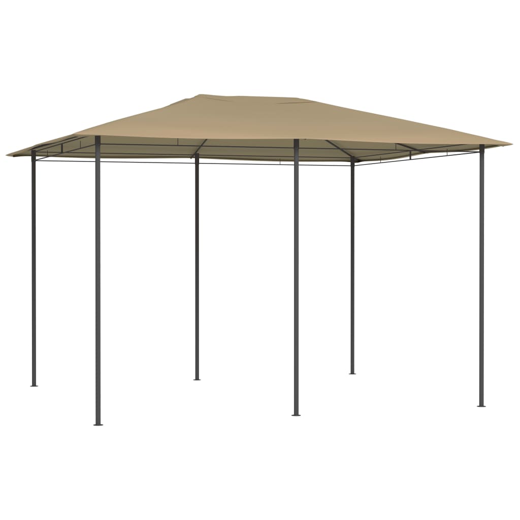VXL8720286184509_a_en_hd_1.jpg vidaXL Altánok 3x4x2,6 m sivohnedý 160 g/m² – Obrázok 1