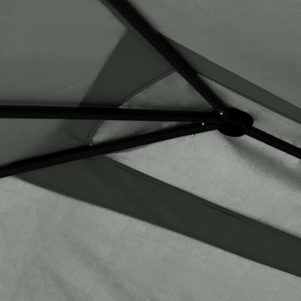 vidaXL Altánok 2,98x5,3x2,59 m antracitový 160 g/m² – Obrázok 2