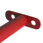 vidaXL Otočná tyč 125 cm oceľová červená – Obrázok 4