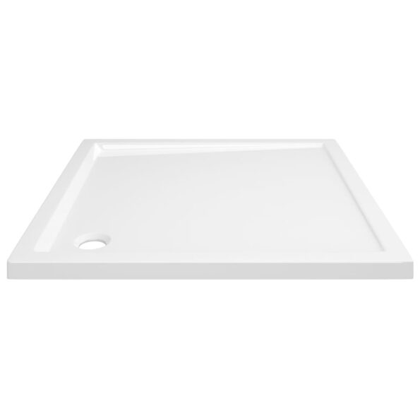 vidaXL Štvorcová sprchová vanička z ABS 90x90 cm – Obrázok 4