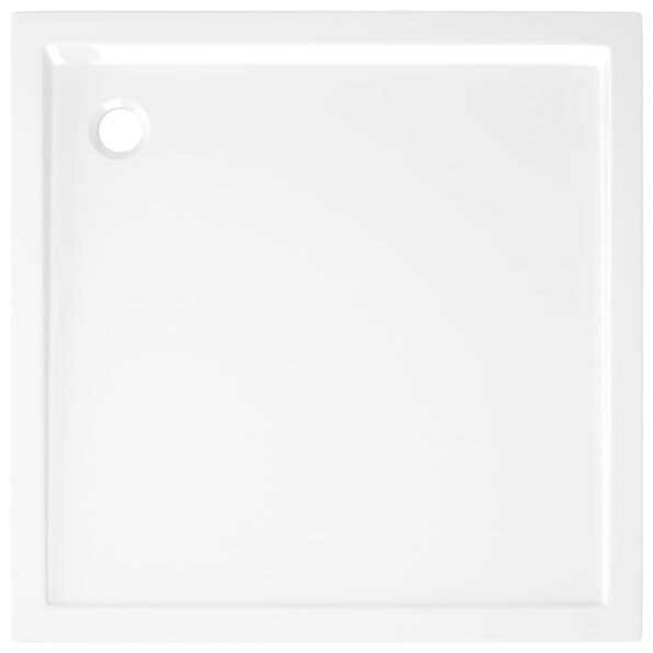 vidaXL Štvorcová sprchová vanička z ABS 90x90 cm – Obrázok 5