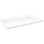 vidaXL Obdĺžniková sprchová vanička z ABS biela 80x120 cm – Obrázok 2